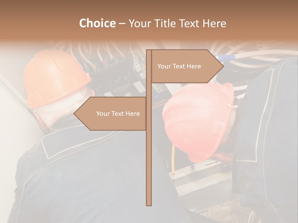 Laborer Industrial Two PowerPoint Template