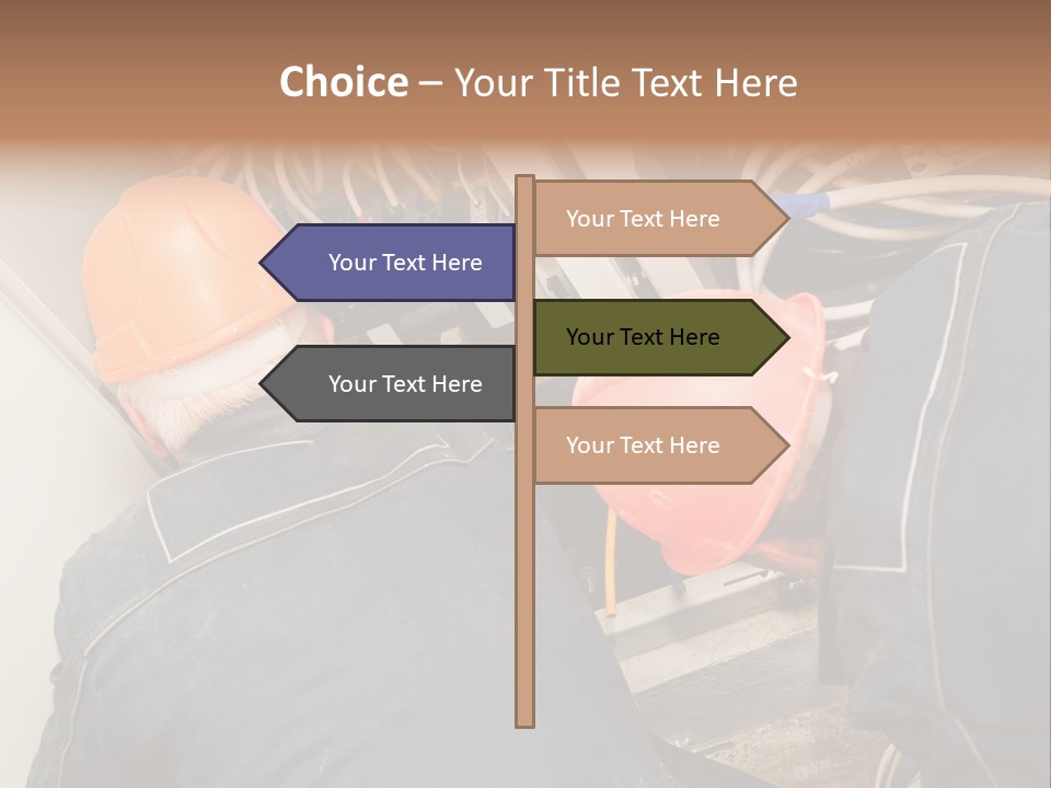 Laborer Industrial Two PowerPoint Template