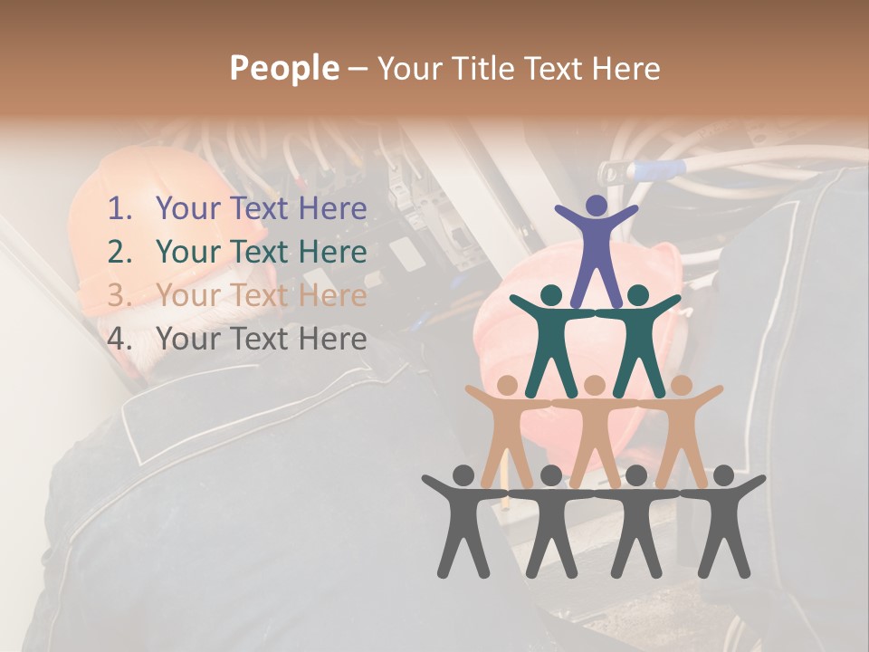 Laborer Industrial Two PowerPoint Template