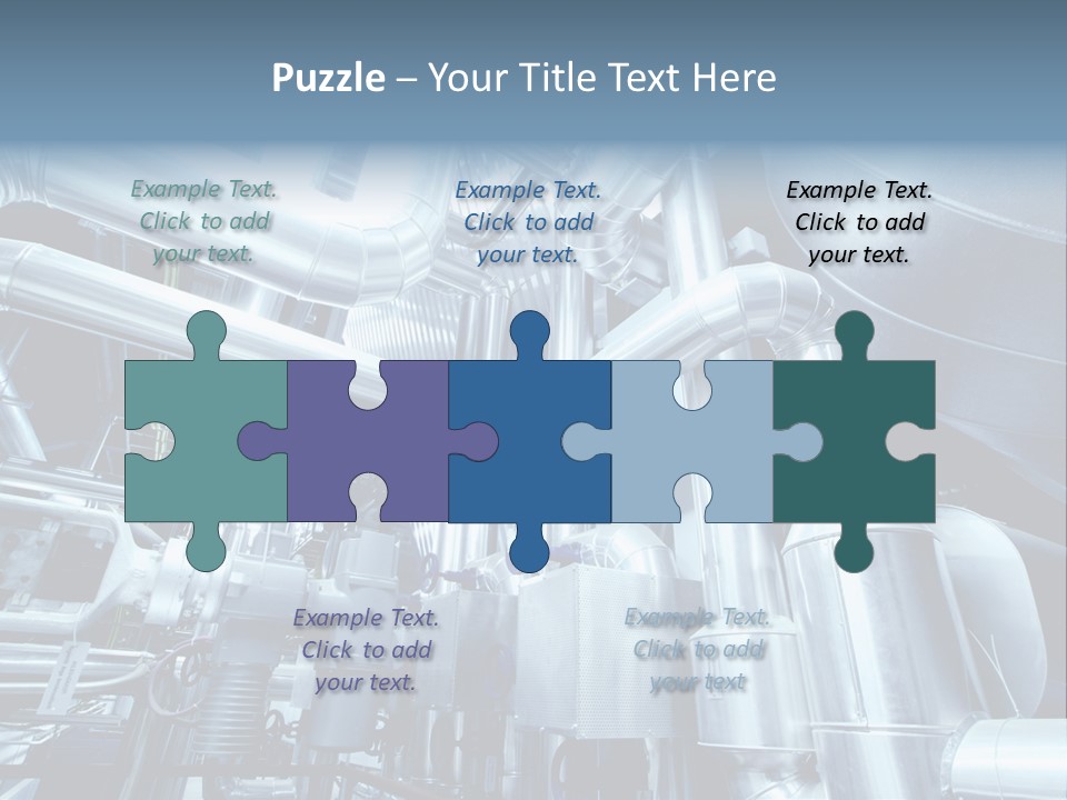 Fuel Manufacturing Heat PowerPoint Template