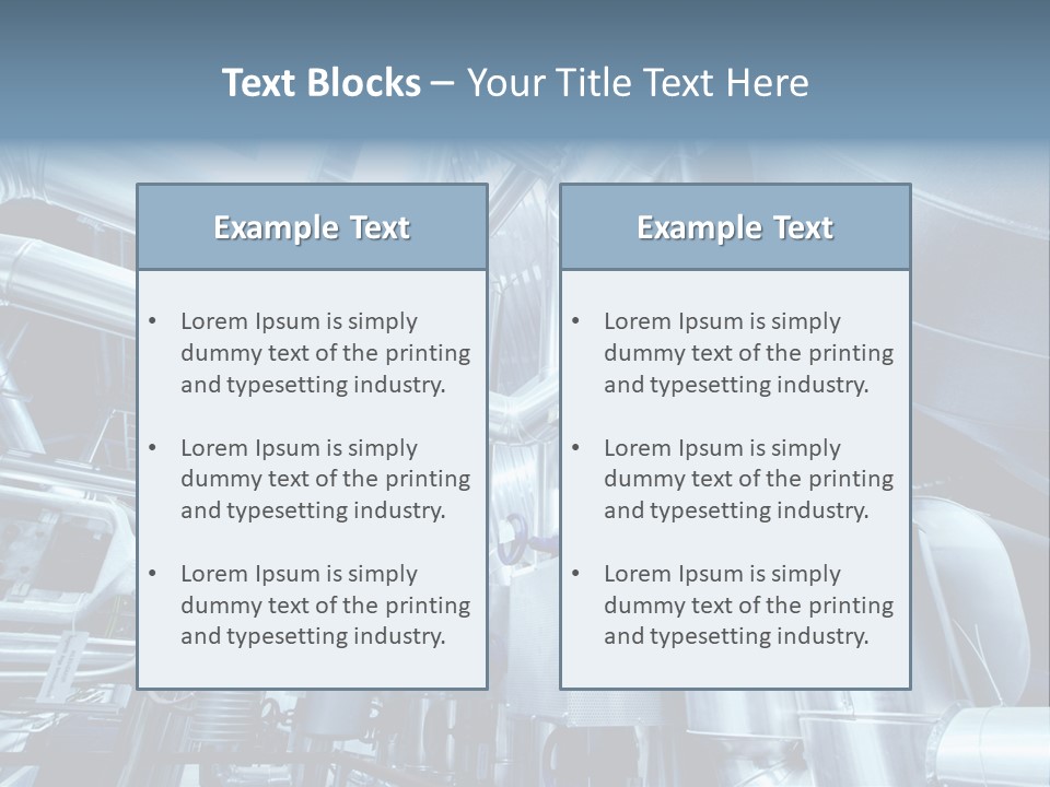 Fuel Manufacturing Heat PowerPoint Template