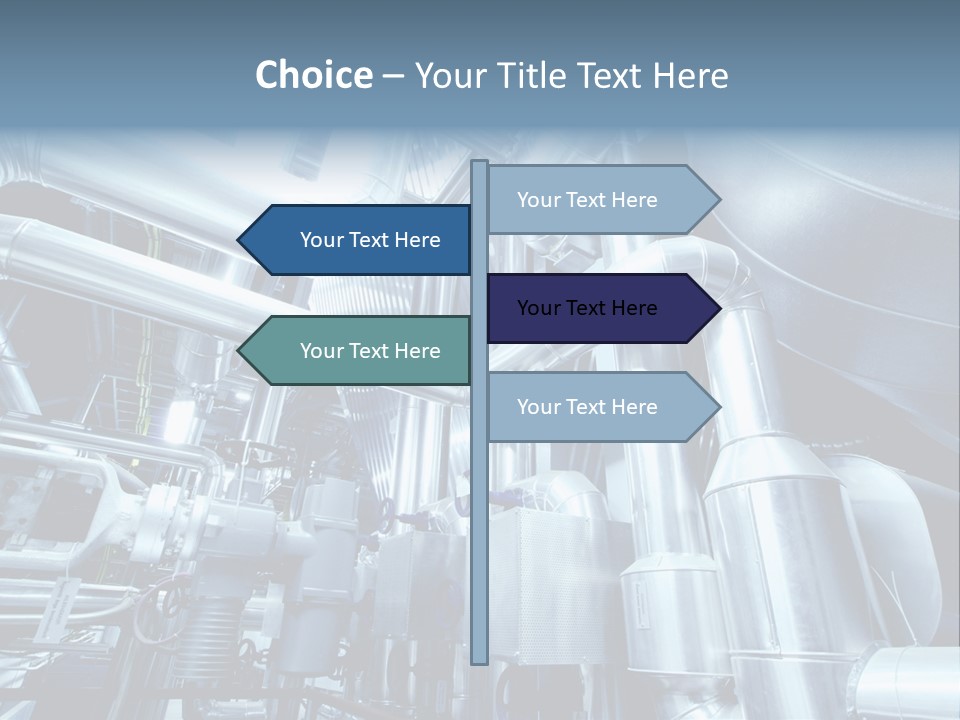 Fuel Manufacturing Heat PowerPoint Template