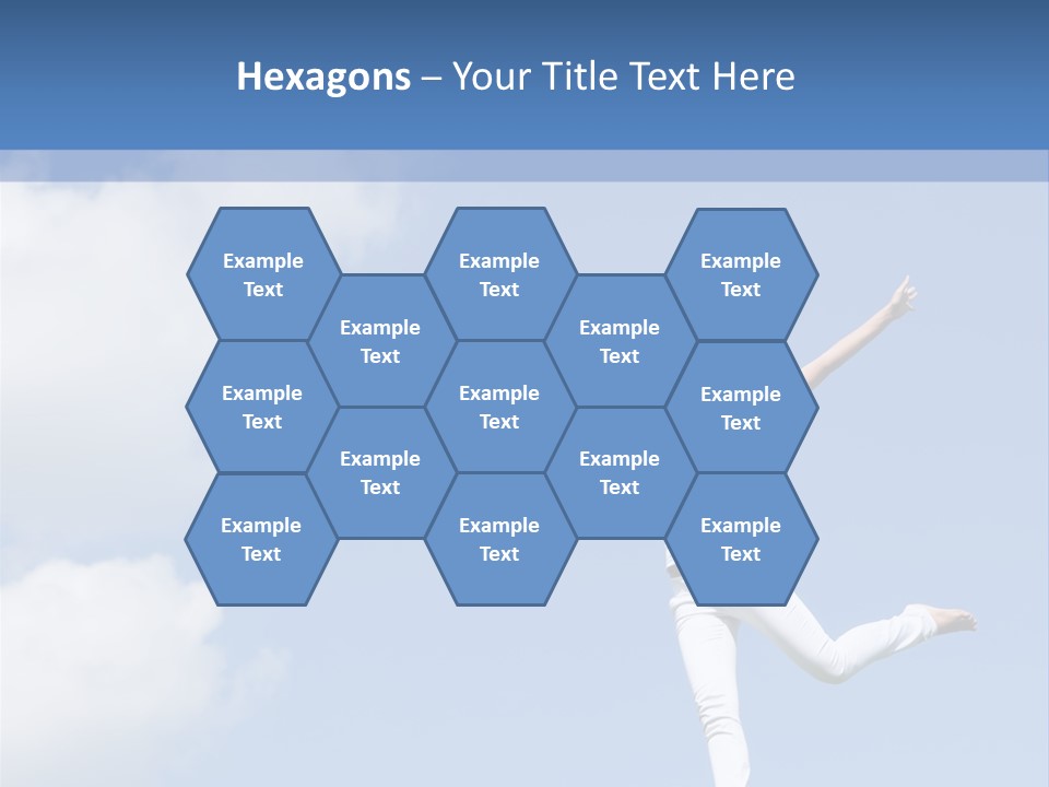 Cloud Fashion Beauty PowerPoint Template