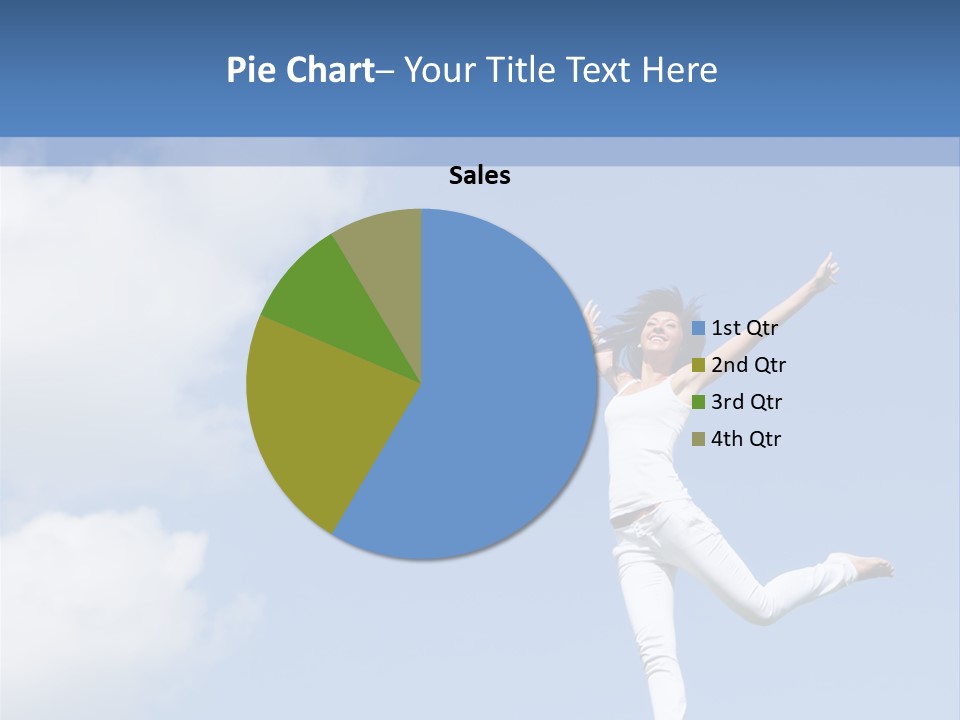 Cloud Fashion Beauty PowerPoint Template