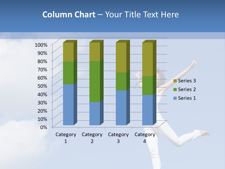 Cloud Fashion Beauty PowerPoint Template