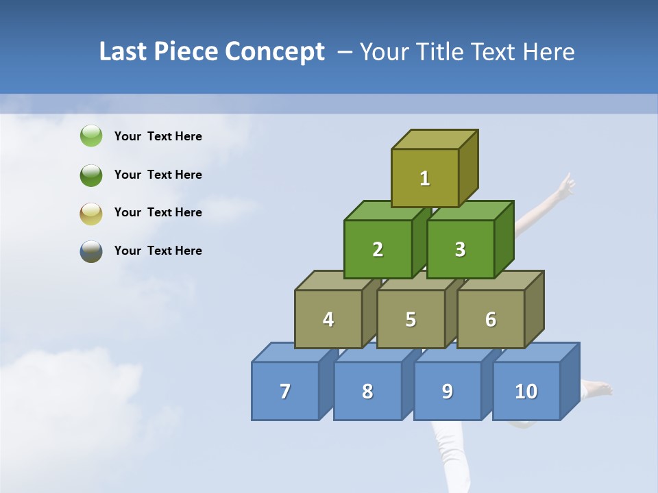 Cloud Fashion Beauty PowerPoint Template