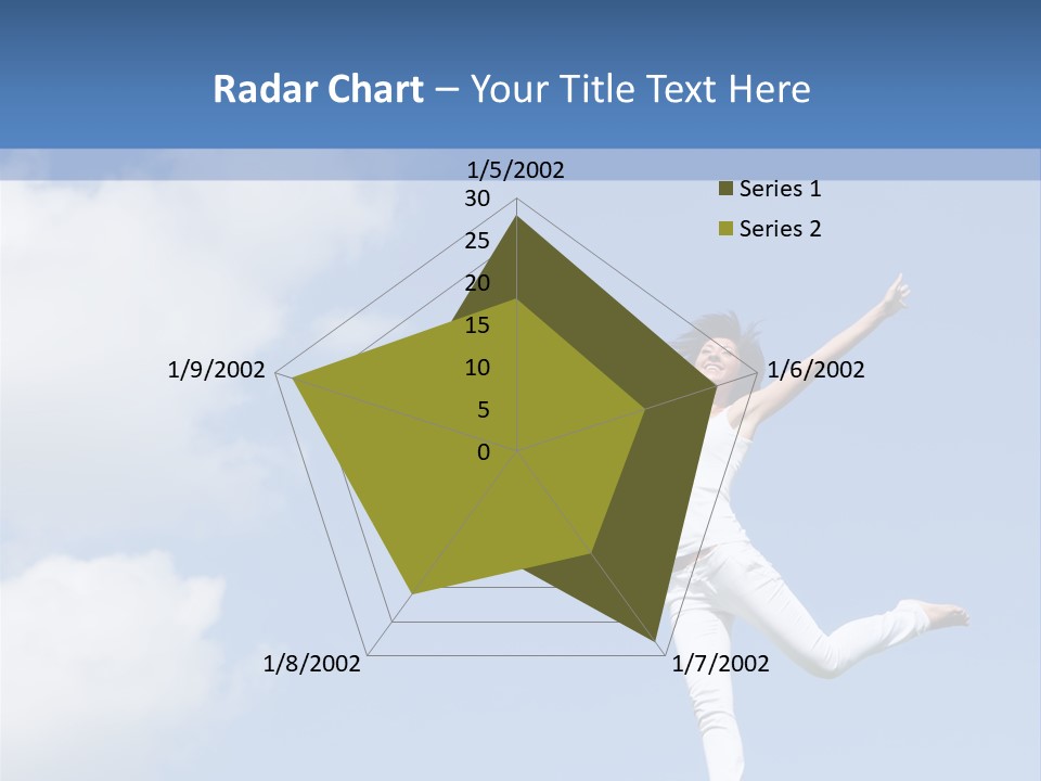 Cloud Fashion Beauty PowerPoint Template