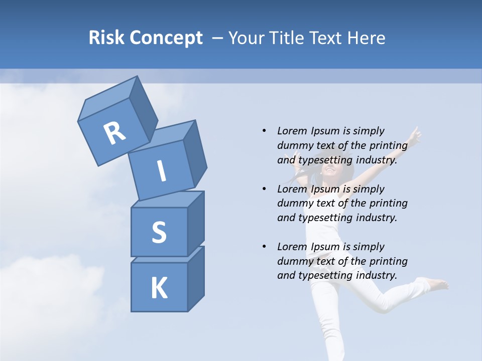 Cloud Fashion Beauty PowerPoint Template