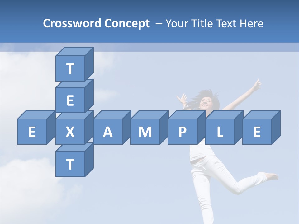 Cloud Fashion Beauty PowerPoint Template