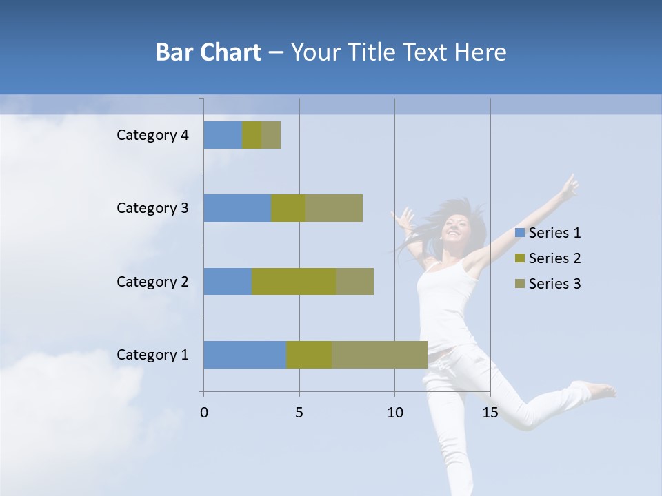 Cloud Fashion Beauty PowerPoint Template