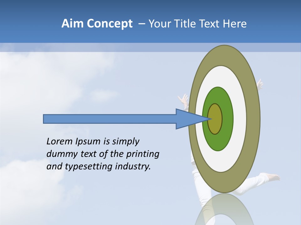 Cloud Fashion Beauty PowerPoint Template