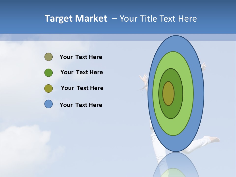 Cloud Fashion Beauty PowerPoint Template