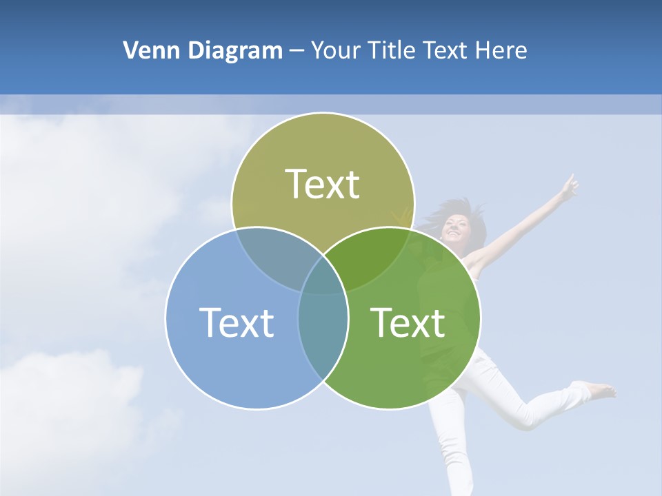 Cloud Fashion Beauty PowerPoint Template