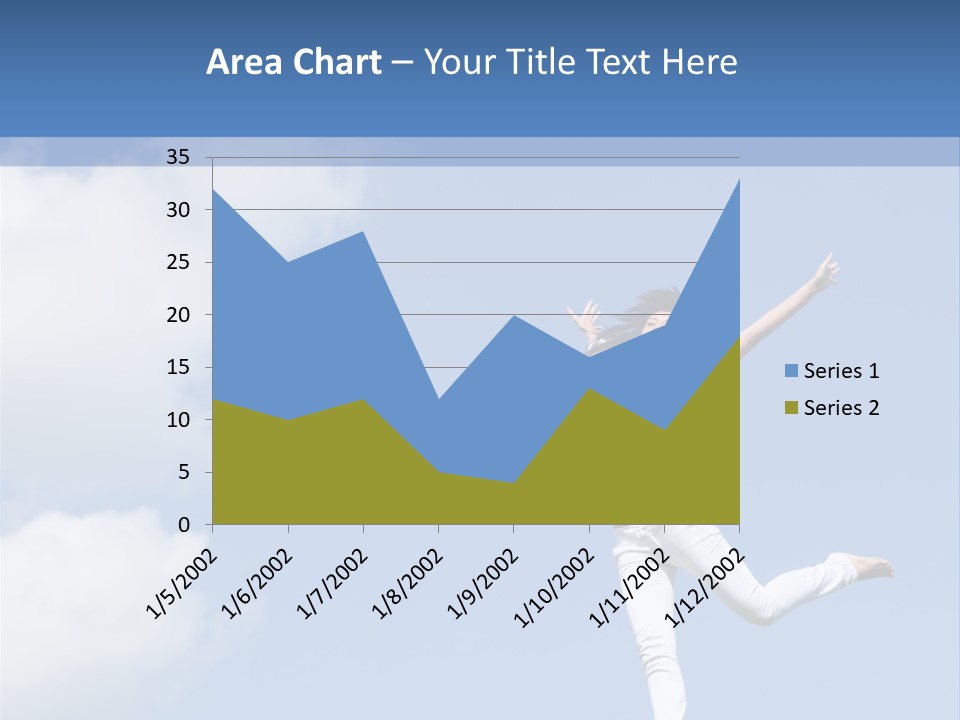 Cloud Fashion Beauty PowerPoint Template