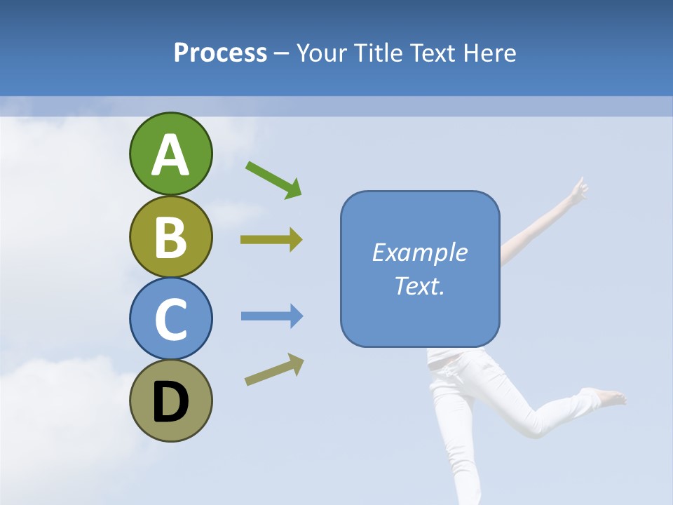 Cloud Fashion Beauty PowerPoint Template