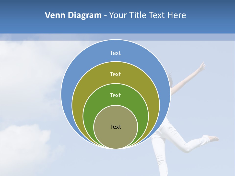 Cloud Fashion Beauty PowerPoint Template