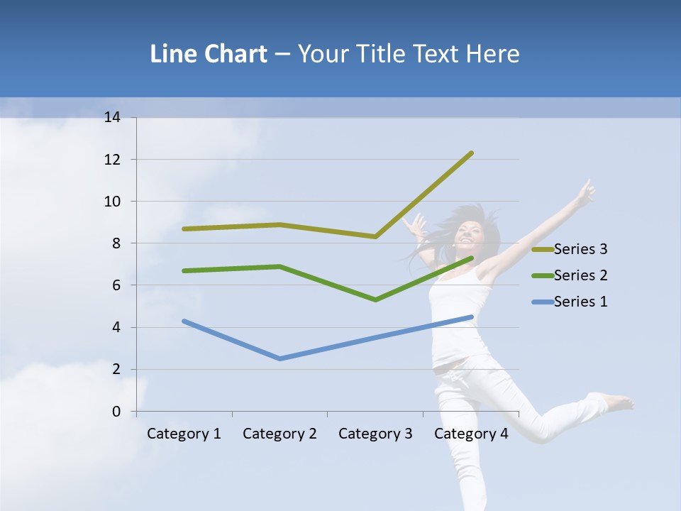 Cloud Fashion Beauty PowerPoint Template