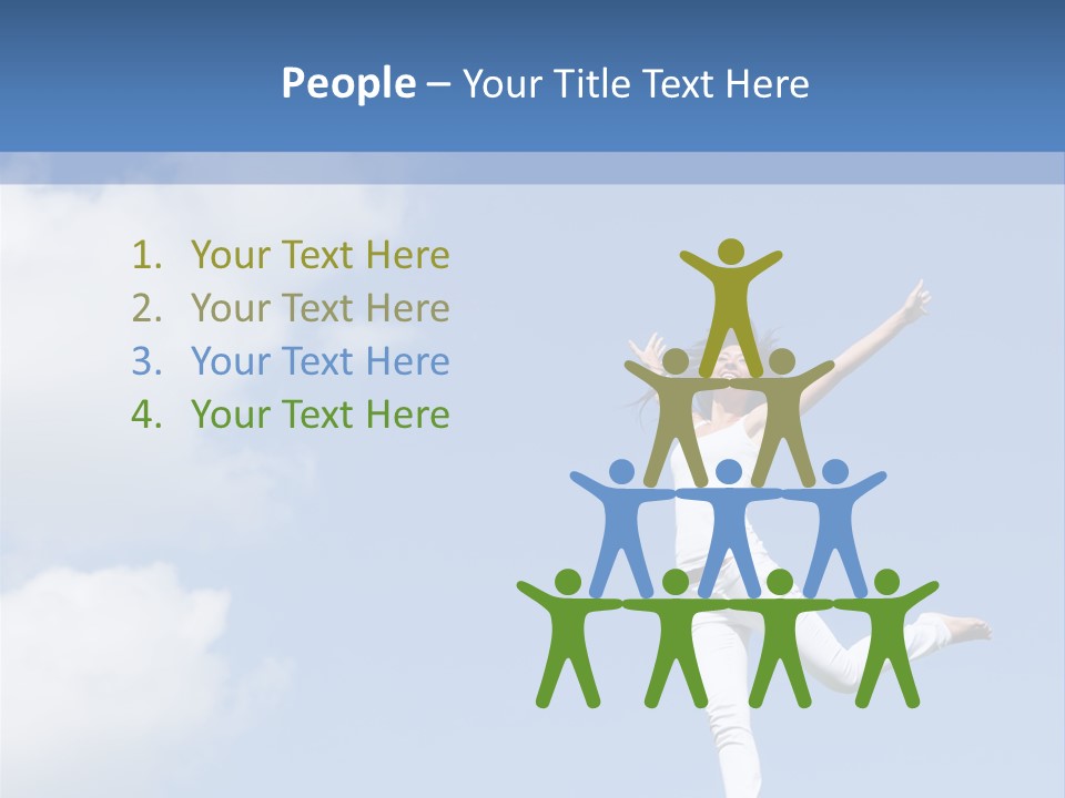 Cloud Fashion Beauty PowerPoint Template