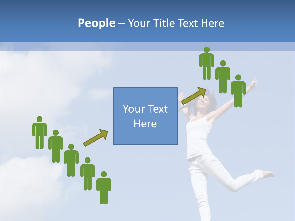 Cloud Fashion Beauty PowerPoint Template