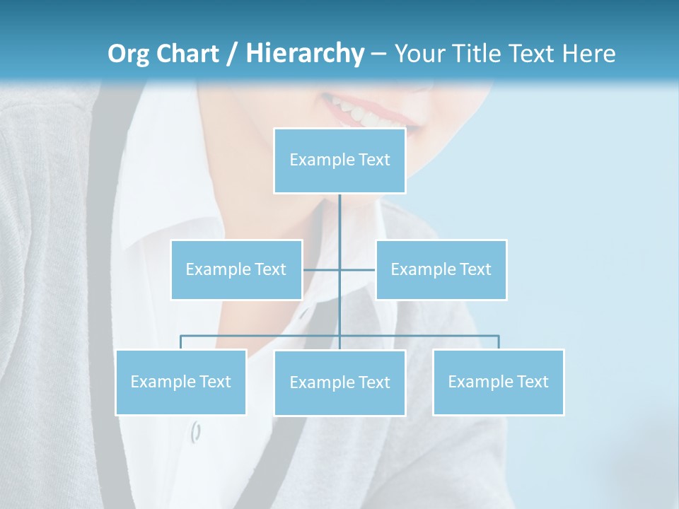 Lady Cheerful  PowerPoint Template