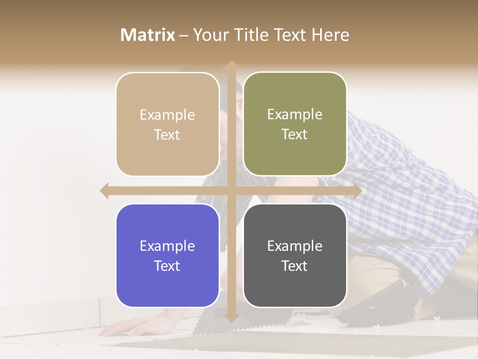 Construction Tool Trowel PowerPoint Template