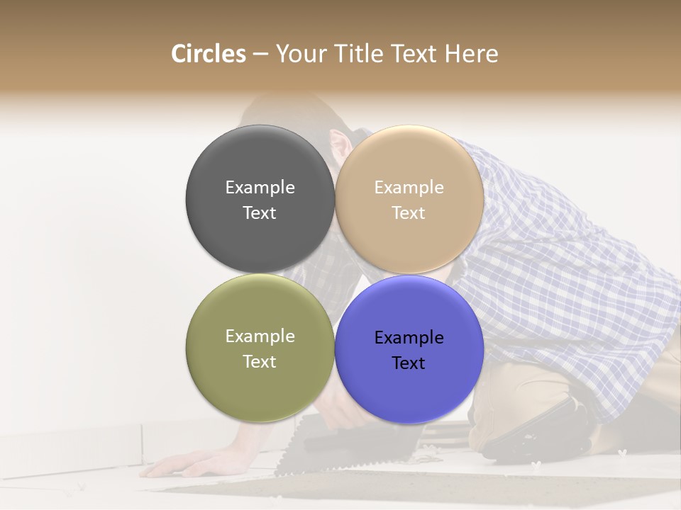 Construction Tool Trowel PowerPoint Template