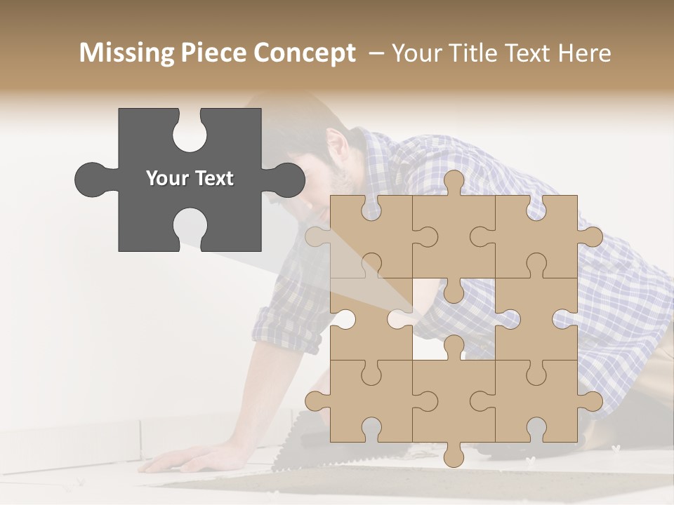 Construction Tool Trowel PowerPoint Template