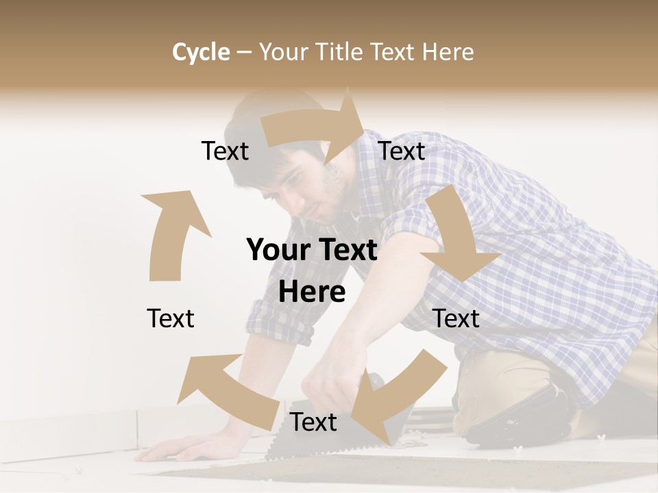 Construction Tool Trowel PowerPoint Template