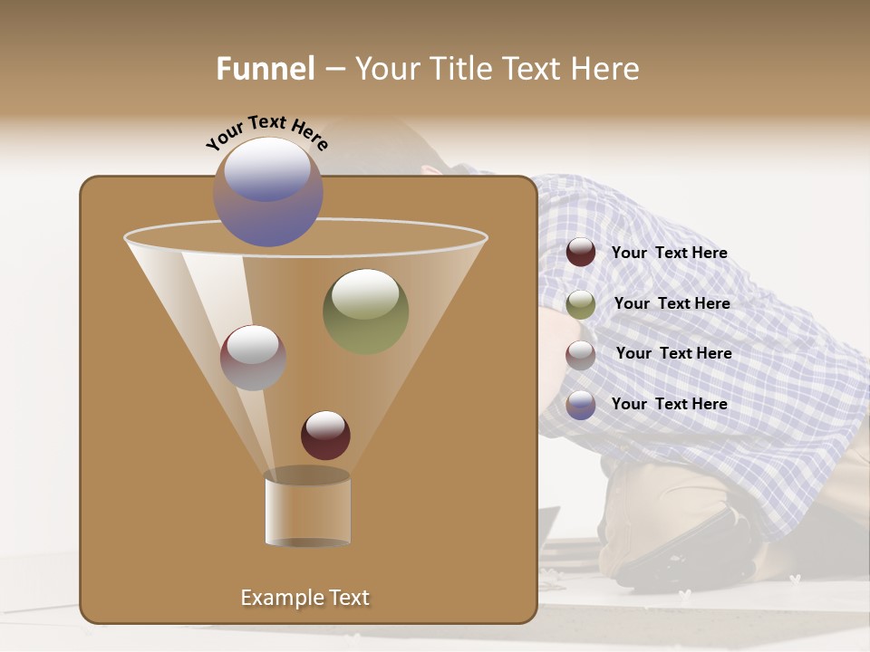 Construction Tool Trowel PowerPoint Template