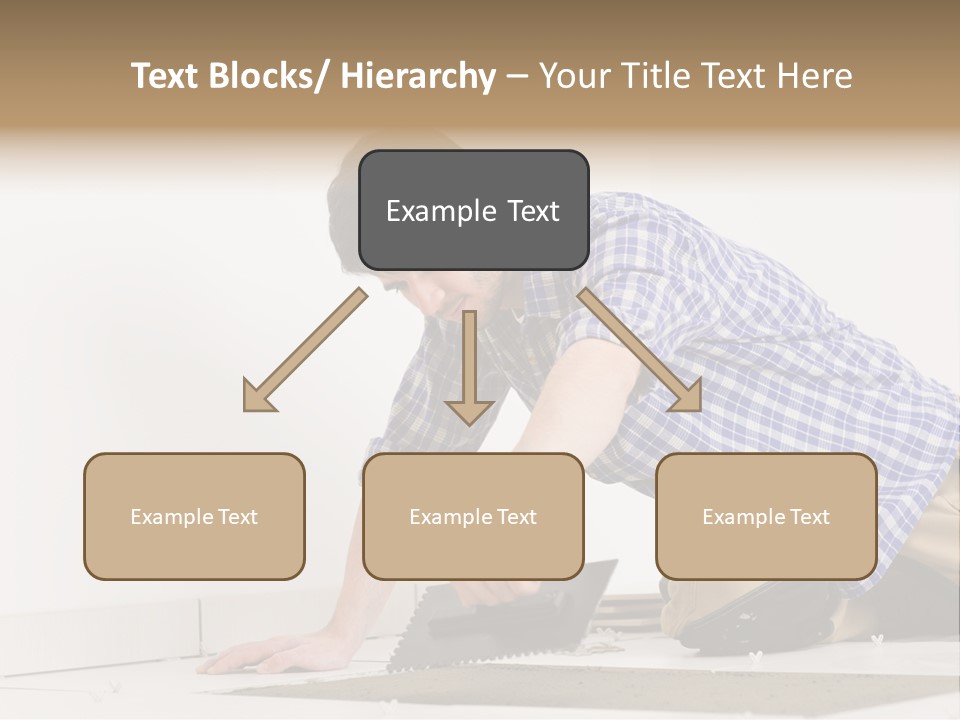 Construction Tool Trowel PowerPoint Template