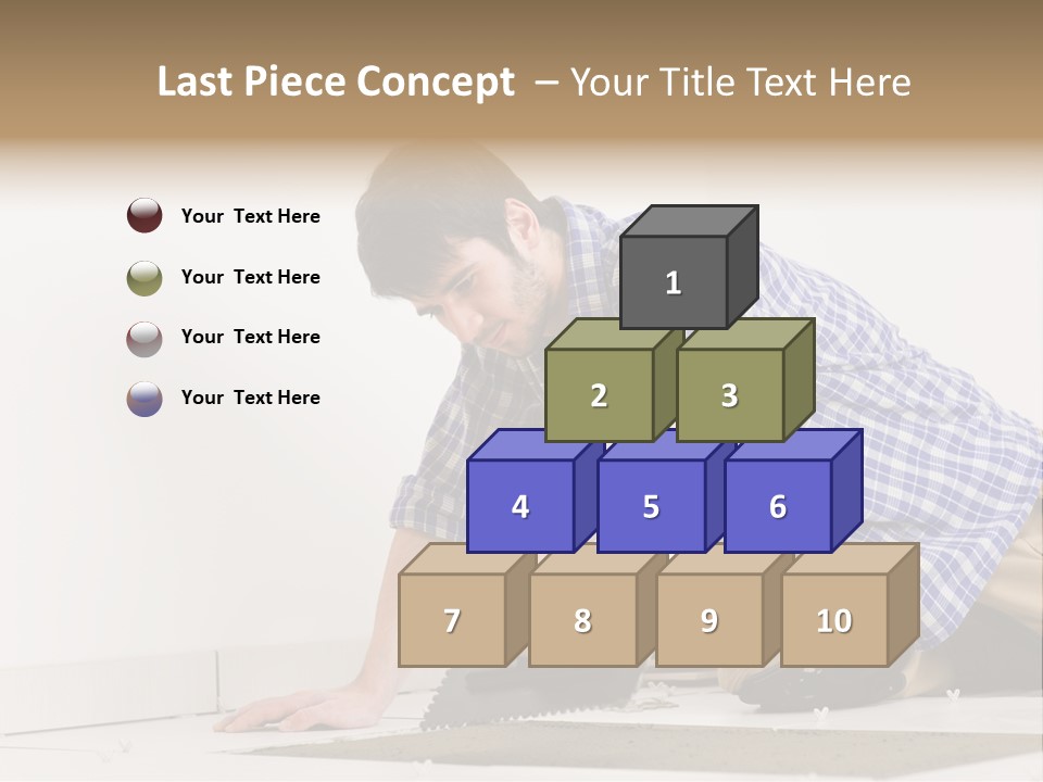 Construction Tool Trowel PowerPoint Template