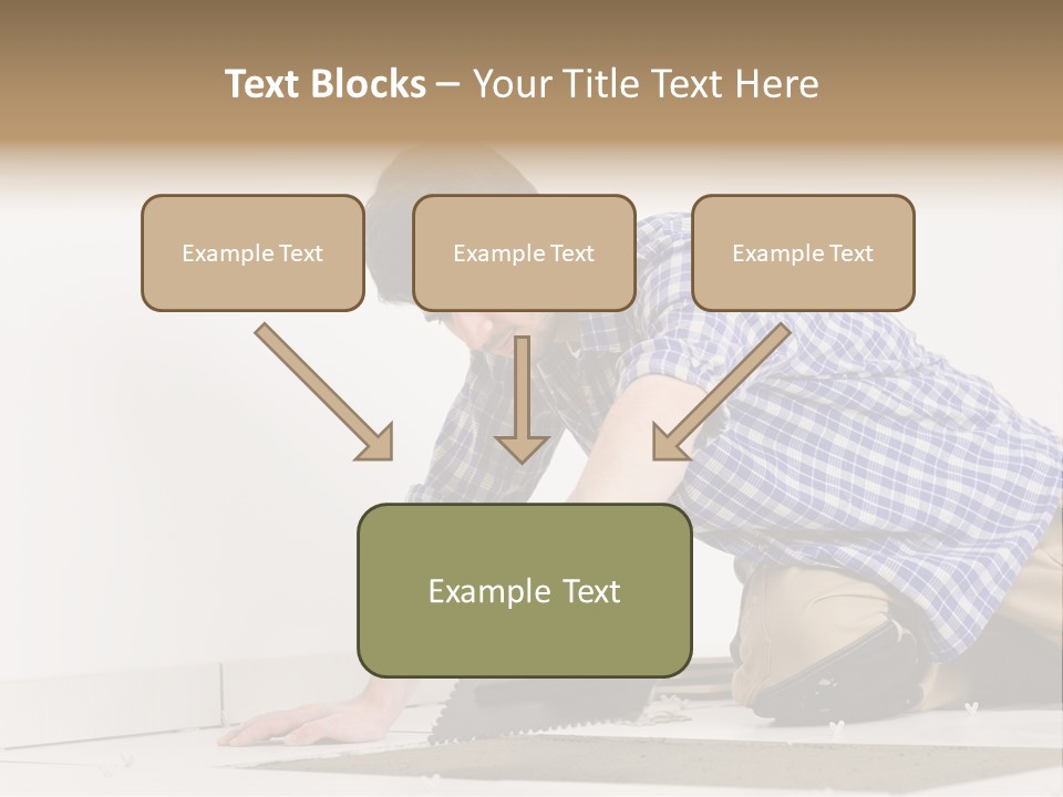 Construction Tool Trowel PowerPoint Template