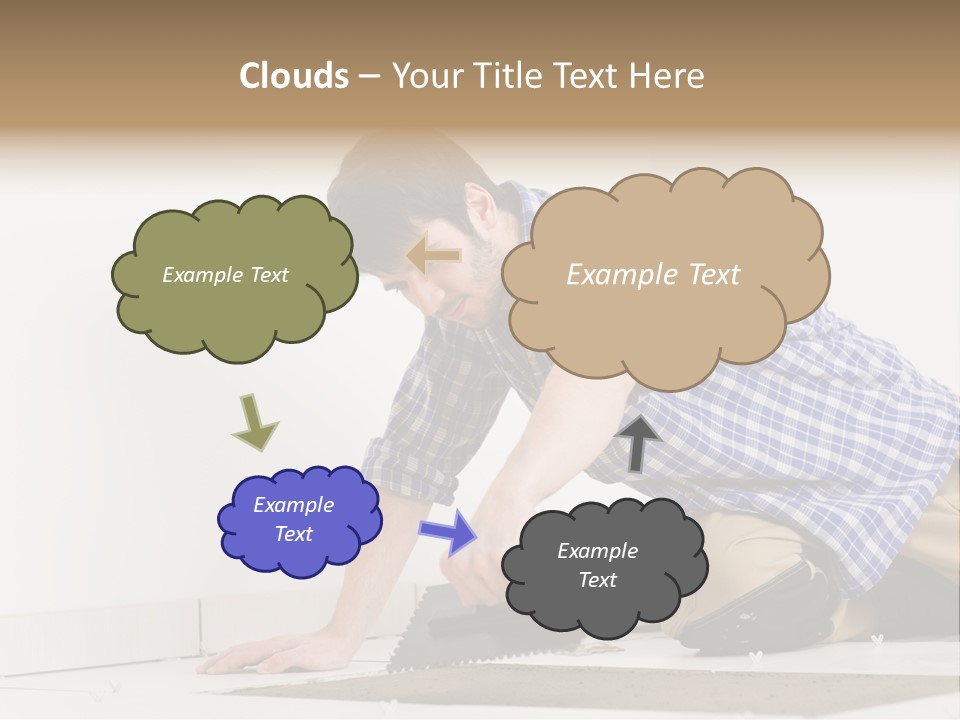Construction Tool Trowel PowerPoint Template