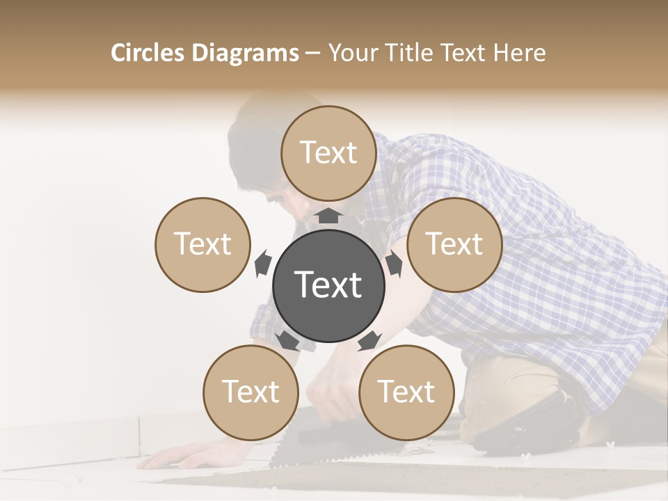 Construction Tool Trowel PowerPoint Template