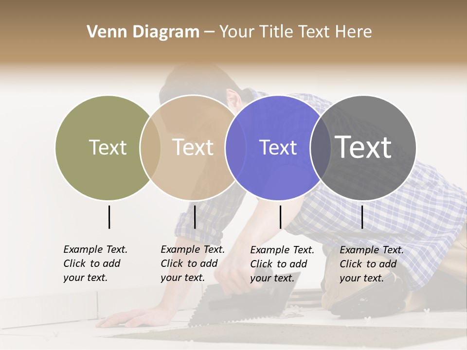 Construction Tool Trowel PowerPoint Template