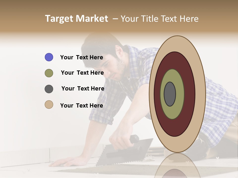 Construction Tool Trowel PowerPoint Template