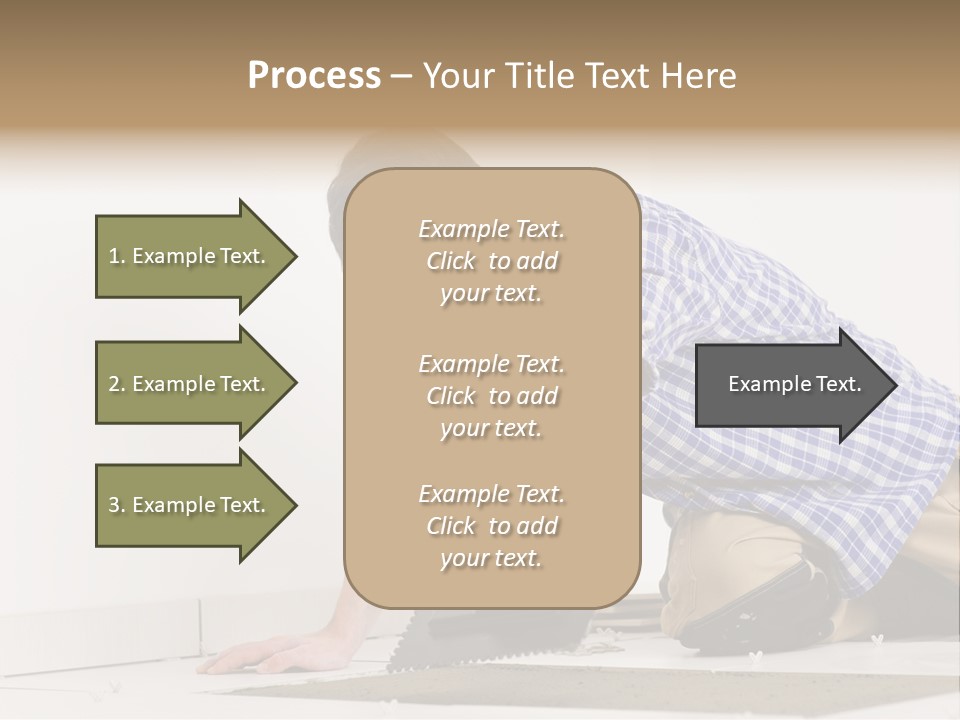 Construction Tool Trowel PowerPoint Template
