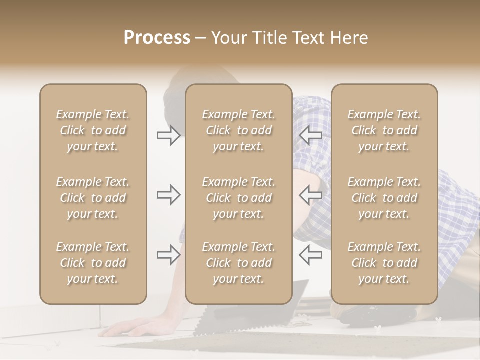 Construction Tool Trowel PowerPoint Template