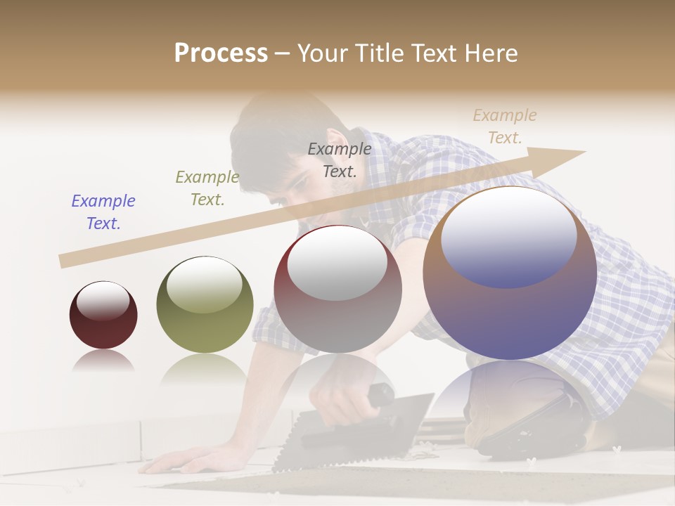 Construction Tool Trowel PowerPoint Template