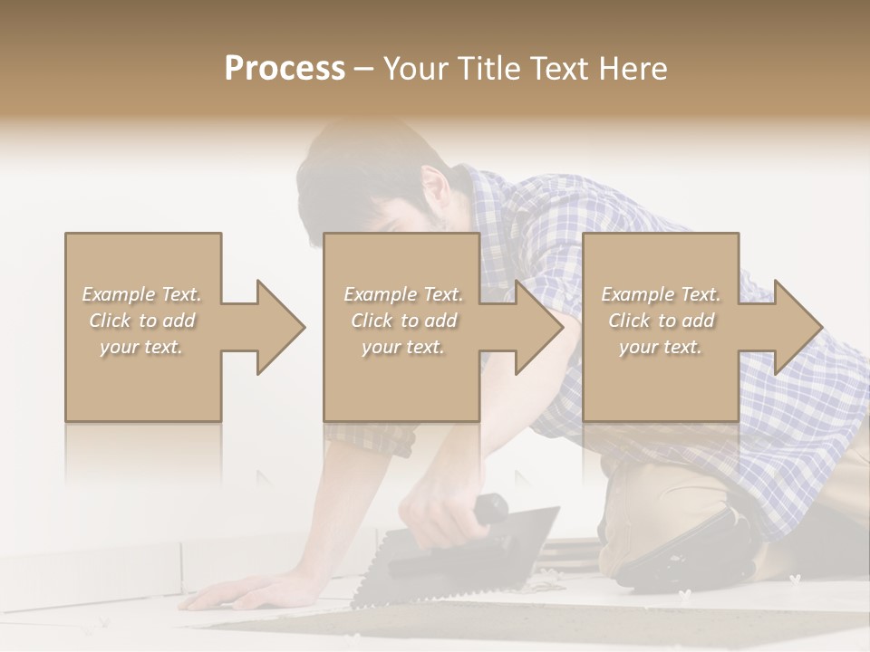 Construction Tool Trowel PowerPoint Template