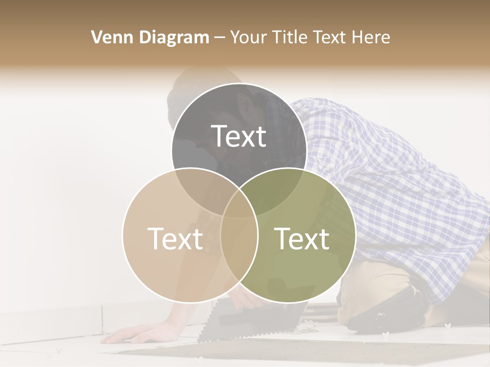 Construction Tool Trowel PowerPoint Template