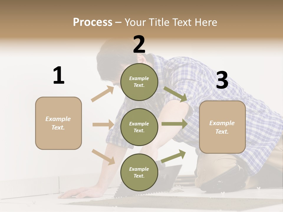 Construction Tool Trowel PowerPoint Template