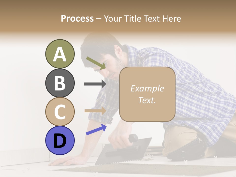 Construction Tool Trowel PowerPoint Template