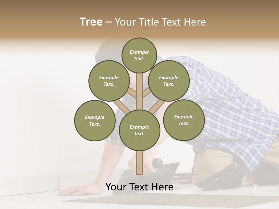 Construction Tool Trowel PowerPoint Template