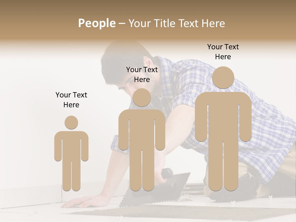 Construction Tool Trowel PowerPoint Template