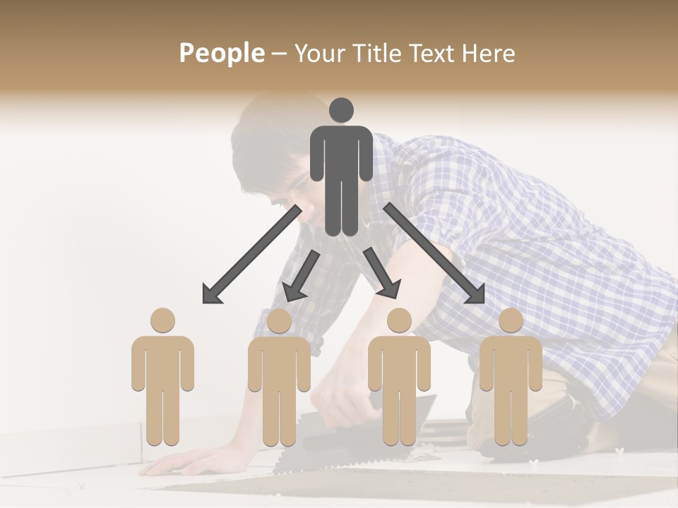 Construction Tool Trowel PowerPoint Template