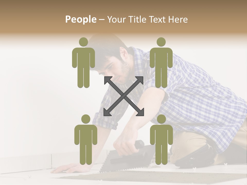 Construction Tool Trowel PowerPoint Template