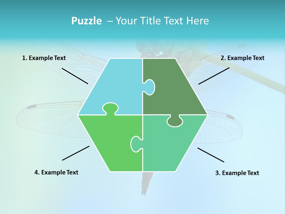 Invertebrates Macro Plant PowerPoint Template