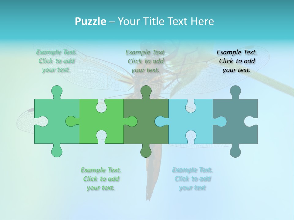 Invertebrates Macro Plant PowerPoint Template