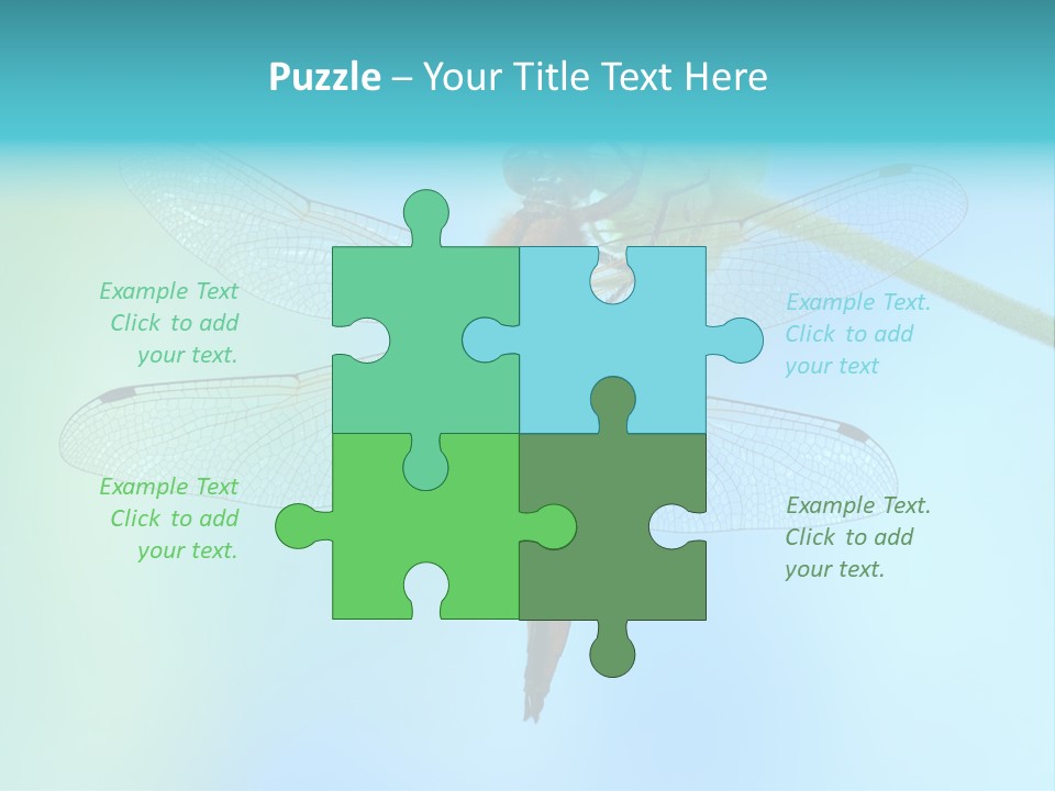 Invertebrates Macro Plant PowerPoint Template